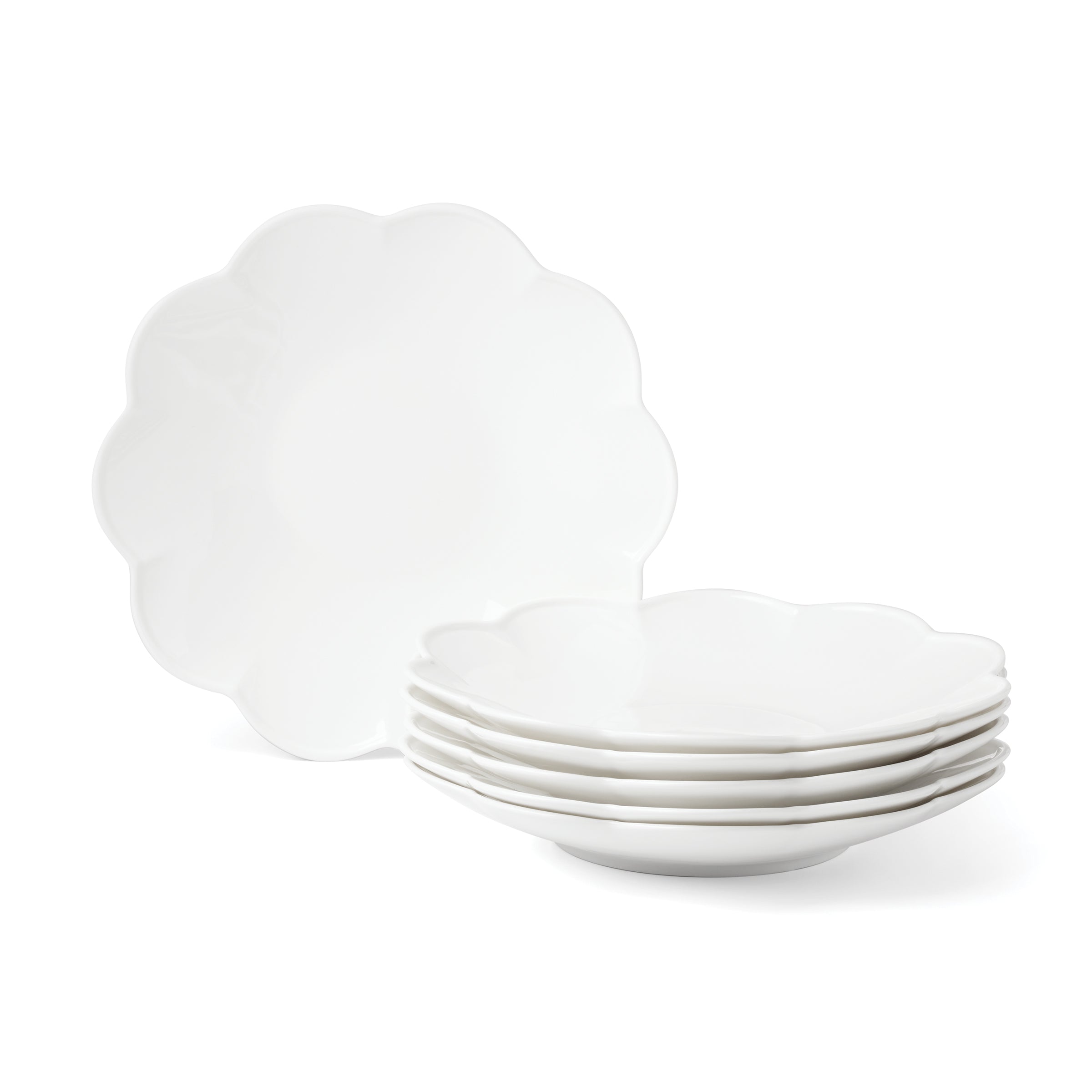 Studio 1414 Scallop, Dinner Plates, Set of 6