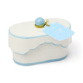 Thekbunny Cherie 5.5-oz Soy Wax Ceramic Candle, Lavender Thyme