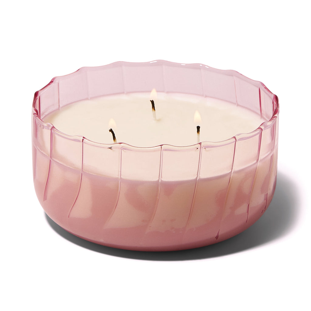 Thekbunny Ripple 12-oz Soy Wax Candle, Desert Peach