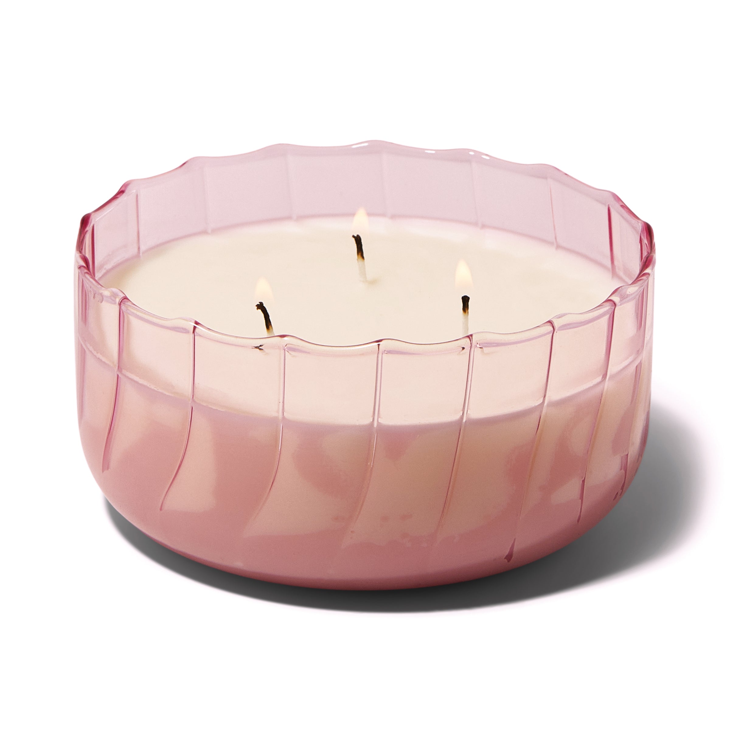 Thekbunny Ripple 12-oz Soy Wax Candle, Desert Peach